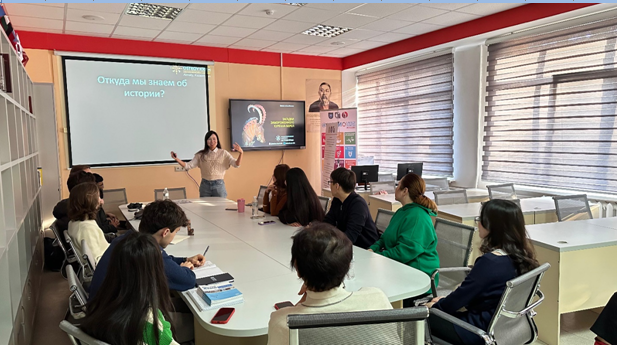 «КазНУ: Тайны древности и современные открытия — лекция Элины Алтынбековой о Берельских курганах»