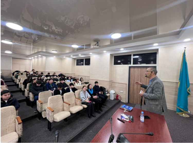 Гостевая лекция доктора филологических наук, профессора Жаксылыкова Аслана Жамелевича